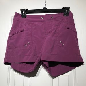 Athleta purple shorts